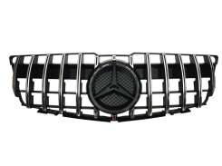 Решетка радиатора Mercedes GLK-Class X204 2008–2012 рік GT Chrome Black