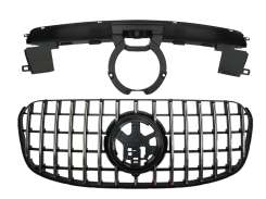 Грати радиатора (GT Chrome Black) для Mercedes-Benz GLS-Class X167 2023–2025