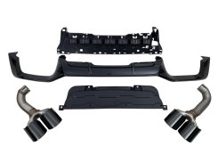 Диффузор (заднего бампера) (стиль X4M F98) для BMW X4 G02 2022–2024