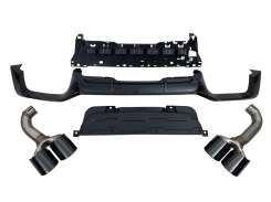 Дифузор (заднього бампера) (стиль X4M F98) для BMW X4 G02 2022–2024