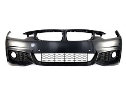 Передний бампер на BMW 4 Series F32 2013-2019 года ( M-Paket под птф )