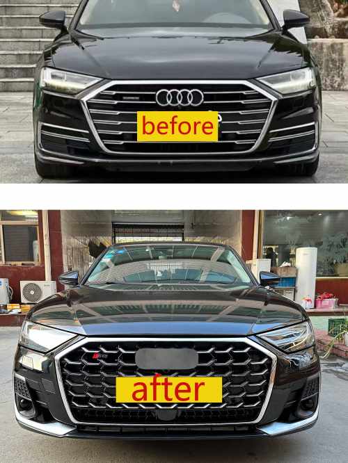 Передній бампер (стиль S8 2021+) для Audi A8 D5 2017–2021