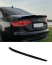 Спойлер Чорний глянець V2 для Audi A4 B8 2007–2011