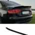 Спойлер Чорний глянець V2 для Audi A4 B8 2007–2011 — фото 1