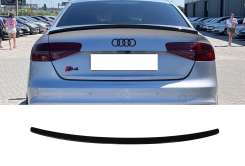 Спойлер Чорний глянець V1 для Audi A4 B8 2011–2015