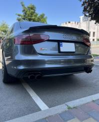 Спойлер Черный глянец V2 для Audi A4 B8 2011–2015