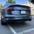 Спойлер Чорний глянець V2 для Audi A4 B8 2011–2015 — фото 1