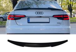 Спойлер Черный глянец V1 для Audi A4 B9 2015–2019