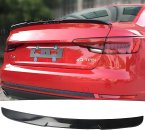 Спойлер Черный глянец V3 для Audi A4 B9 2015–2019