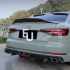 Спойлер Чорний глянець V4 для Audi A4 B9 2015–2019 — фото 7