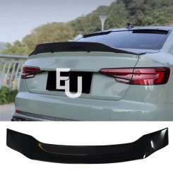 Спойлер Чорний глянець V4 для Audi A4 B9 2015–2019