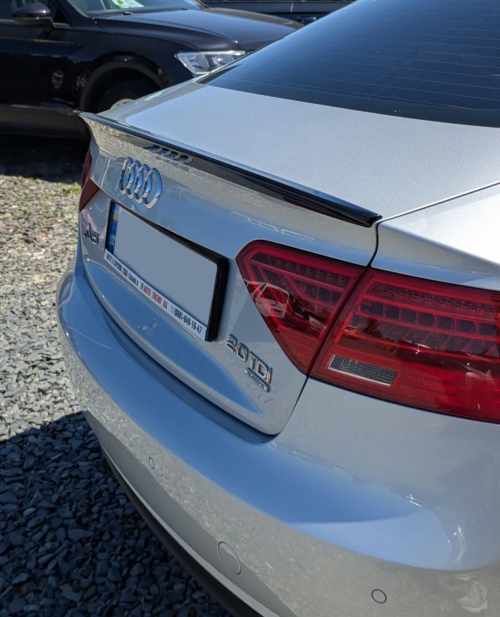Спойлер Чорний глянець V1 для Audi A5 8T 2007–2011