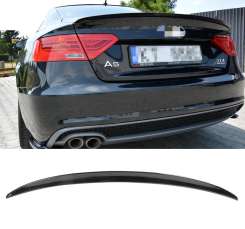 Спойлер Чорний глянець V1 для Audi A5 8T 2007–2011