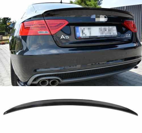 Спойлер Чорний глянець V1 для Audi A5 8T 2007–2011
