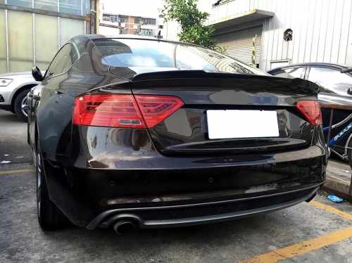 Спойлер Чорний глянець V2 для Audi A5 8T 2007–2011