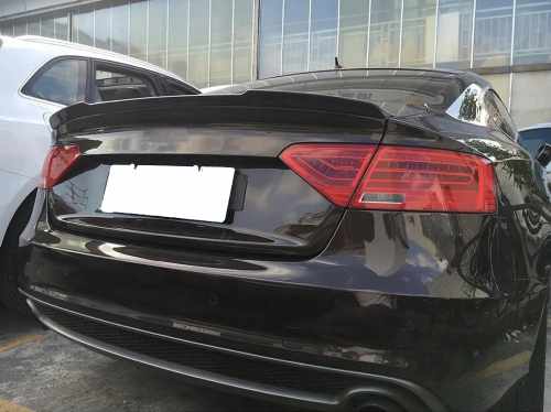 Спойлер Чорний глянець V2 для Audi A5 8T 2007–2011