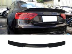 Спойлер Черный глянец V2 для Audi A5 8T 2007–2011
