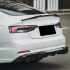 Спойлер Чорний глянець V1 для Audi A5 B9 2016–2020 — фото 6
