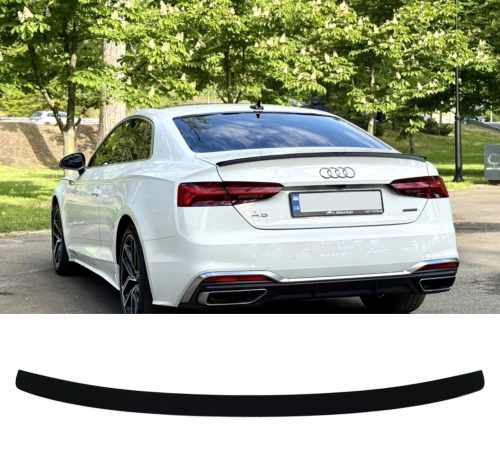 Спойлер Чорний глянець V2 для Audi A5 B9 2016–2020