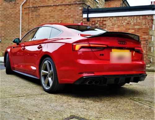 Спойлер Чорний глянець V3 для Audi A5 B9 2016–2020