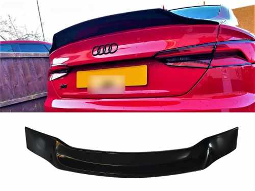 Спойлер Чорний глянець V3 для Audi A5 B9 2016–2020