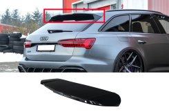 Спойлер Черный глянец (Avant) для Audi A6 C8 2018–2022