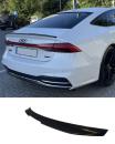 Спойлер Чорний глянець для Audi A7 4K 2017–2023