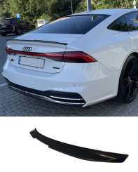 Спойлер Черный глянец для Audi A7 4K 2017–2023