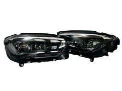 Передние фары Multibeam LCI (замена дорестайлинг) для Mercedes-Benz GLE-Class W167 2018–2023