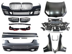 Комплект рестайлинга (в новую модель) (стиль M760 + оптика) V2 на BMW 7 Series G11 / G12 2015-2019 года