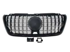 Решітка радіатора (+ сітка) GT Chrome Black для Mercedes-Benz SPRINTER W907 2017–2025