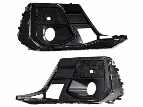 Решітки в бампер Silver Black для Audi A8 D5 2021–2026