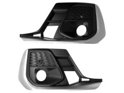 Решетки в бампер Silver Black для Audi A8 D5 2021–2026