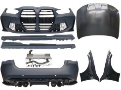 Комплект обвесов (стиль M4 G82) Full Set на BMW 4 Series G22 / G23 2020-2024 года