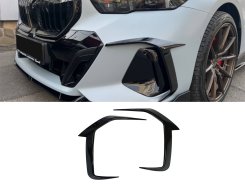 Тюнинг переднего бампера Черный глянец для BMW 5 Series G60 / G61 2023–2025