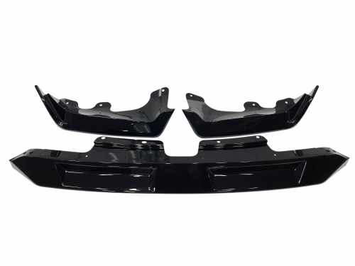 Губа (переднього бампера) Чорний глянець для BMW X5 G05 2023–2025