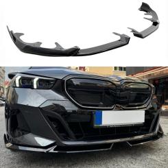 Губа (переднего бампера) Черный глянец (MP) для BMW 5 Series G60 / G61 2023–2025