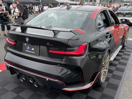 Спойлер Черный глянец для BMW M3 G80 / G81 2021–2026