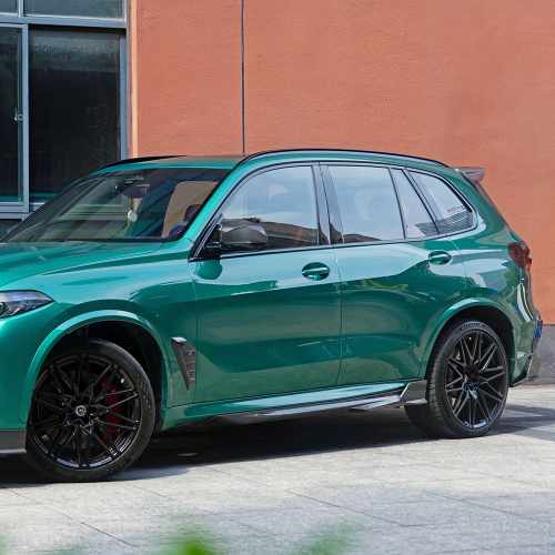 Лезвия для пороги (Карбон) на BMW X5M F95 2018–2025