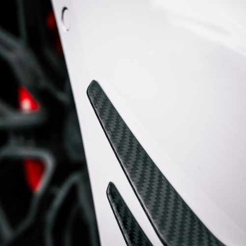 Губа (Карбон) (канарди) V1 для BMW M3 G80 / G81 2021–2026
