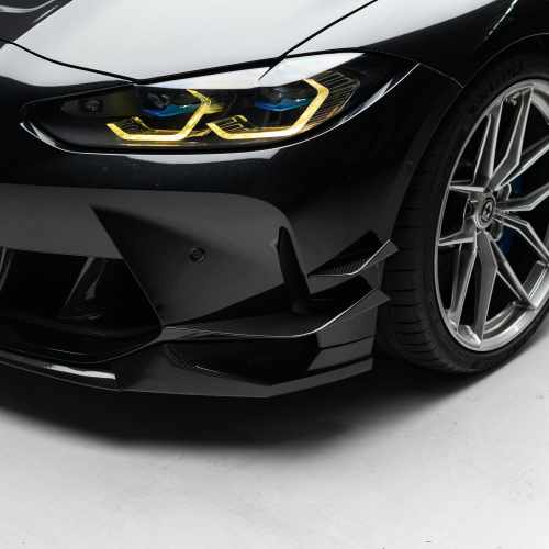Губа (Карбон) (канарди) V2 для BMW M3 G80 / G81 2021–2026