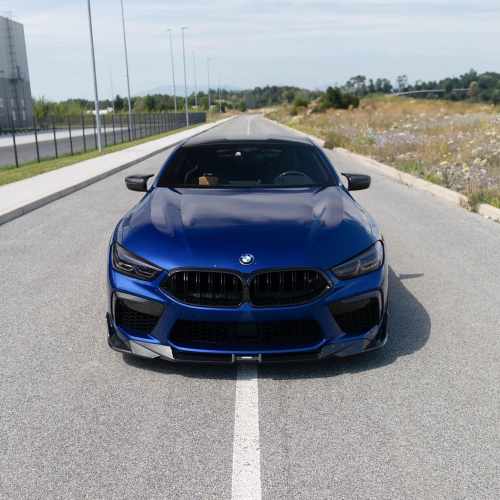 Губа (Карбон) на BMW M8 F91 / F92 / F93 2019-2026 года