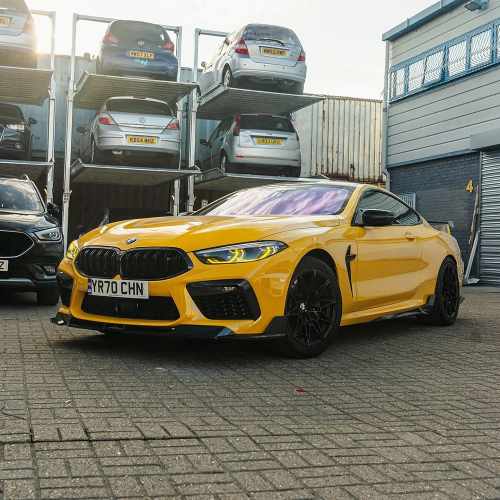 Губа (Карбон) на BMW M8 F91 / F92 / F93 2019-2026 года