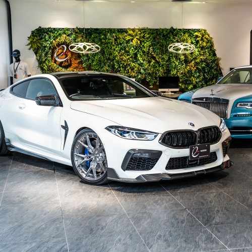 Губа (Карбон) на BMW M8 F91 / F92 / F93 2019-2026 года