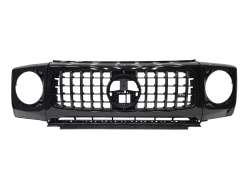 Решетка радиатора + рамки для фары GT Dark Chrome на Mercedes-Benz G-Class W465 2024–2026
