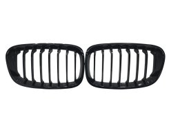 Ноздри Gloss Black (1 bar) для BMW 1 Series F20 / F21 2011–2015