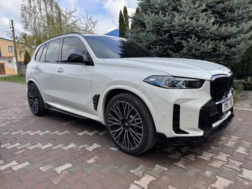 Губа (переднього бампера) Чорний глянець для BMW X5 G05 2023–2025