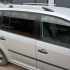 Рейлинги Volkswagen Touran 1T 2010-2015, хромированные, пластиковые ножки, DDU (2 шт) — фото 9