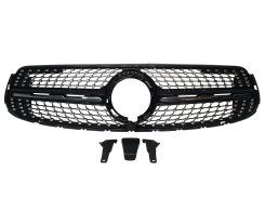 Решетка радиатора Diamond Black (AMG) для Mercedes-Benz GLC-Class X253 2019–2022