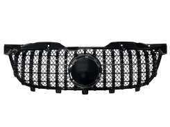 Решітка радіатора (+ сітка) GT Full Black для Mercedes-Benz SPRINTER W906 2009–2013